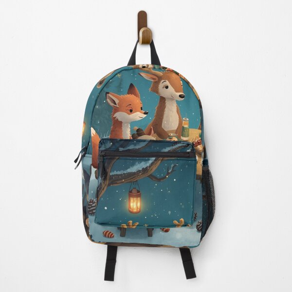 Item preview, The Snowy Feast Beneath the Stars designed and sold by WildlifeWhimsy.