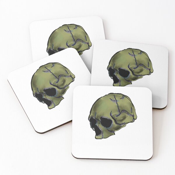 Item preview, Skully the skull - realistic designed and sold by HauntAndDoodles.