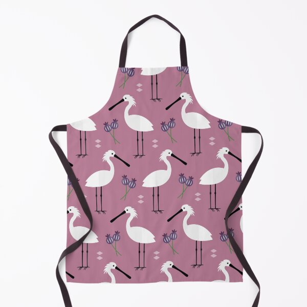 Item preview, Spoonbills on purple designed and sold by reneesillus.