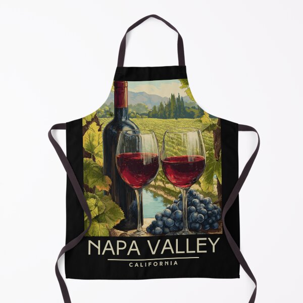 Item preview, Napa Valley California designed and sold by GoodOldVintage.