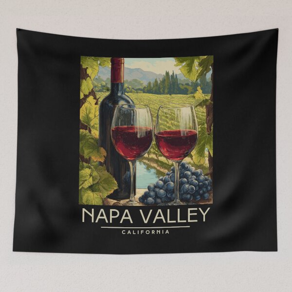Item preview, Napa Valley California designed and sold by GoodOldVintage.