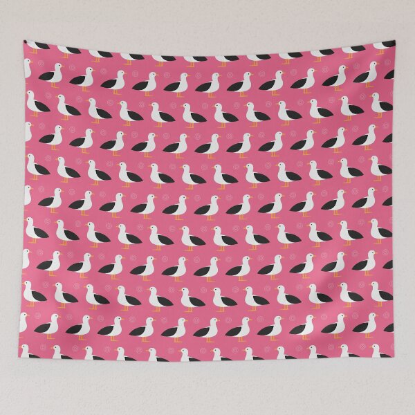 Item preview, Albatrosses on pink designed and sold by reneesillus.