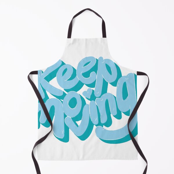 Item preview, Keep Moving Retro Bubble Lettering designed and sold by andry01.