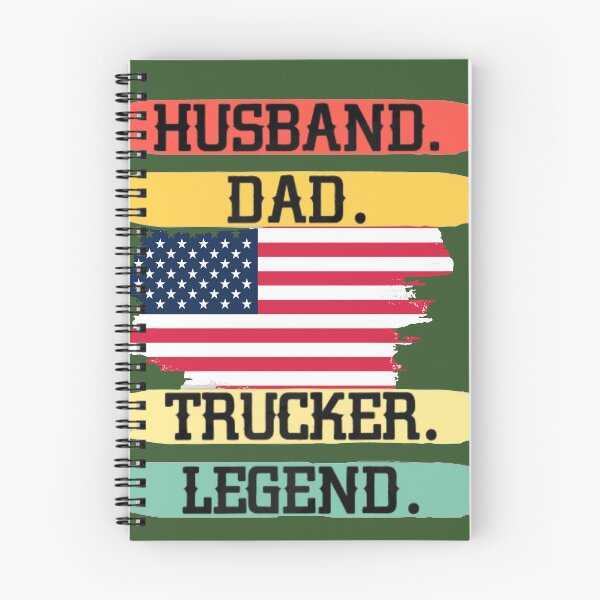 Item preview, Semi Truck - Husband Dad Trucker Legend designed and sold by HomeFeeling.