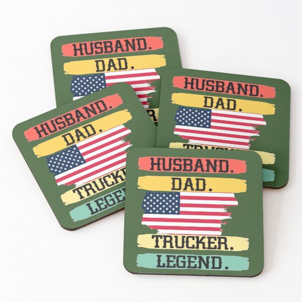 Item preview, Semi Truck - Husband Dad Trucker Legend designed and sold by HomeFeeling.