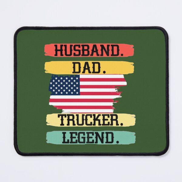Item preview, Semi Truck - Husband Dad Trucker Legend designed and sold by HomeFeeling.
