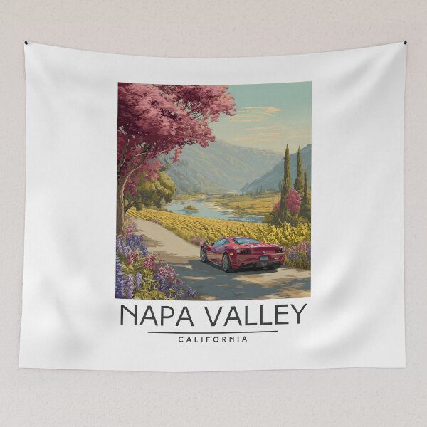Item preview, Napa Valley California designed and sold by GoodOldVintage.