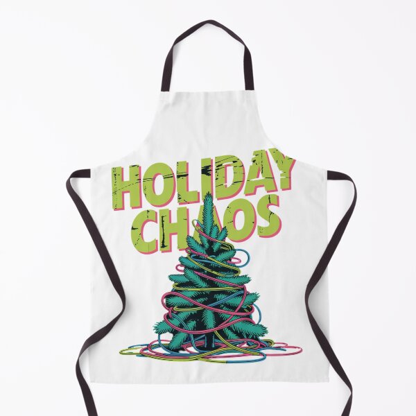 Item preview, Holiday Chaos Distressed Christmas Tree Neon Grunge Humor designed and sold by chattsuede.