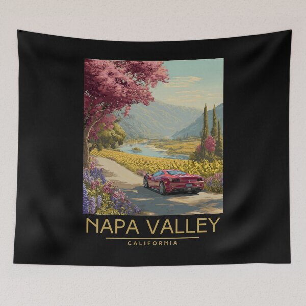Item preview, Napa Valley California designed and sold by GoodOldVintage.
