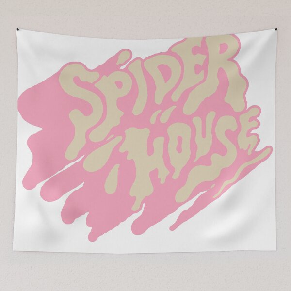 Item preview, Spider House Psychedelic Retro Typography designed and sold by andry01.