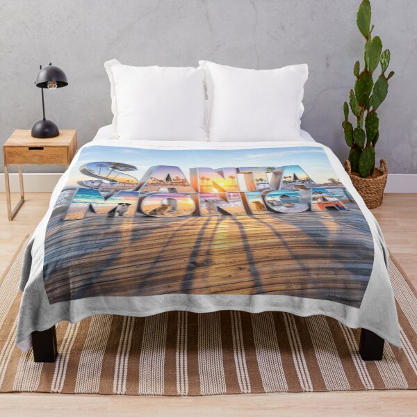 Item preview, Santa Monica California Print designed and sold by Lichentroupe63.