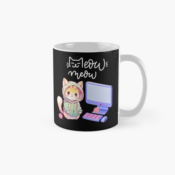 Item preview, Cat Programmer – Funny Coding Cat Design designed and sold by DekoTeka.