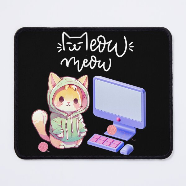 Item preview, Cat Programmer – Funny Coding Cat Design designed and sold by DekoTeka.