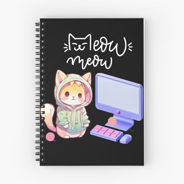 Item preview, Cat Programmer – Funny Coding Cat Design designed and sold by DekoTeka.