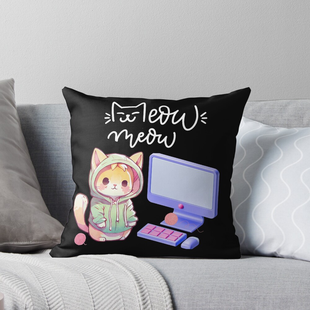 Item preview, Throw Pillow designed and sold by DekoTeka.