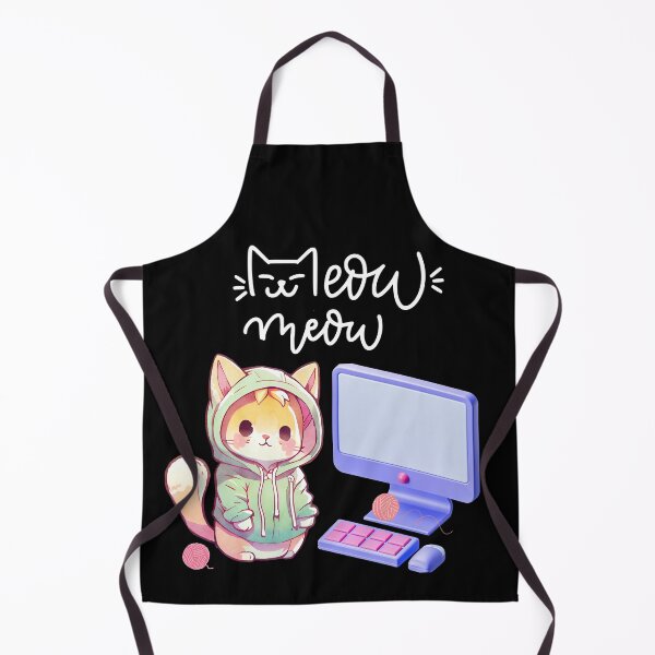 Item preview, Cat Programmer – Funny Coding Cat Design designed and sold by DekoTeka.