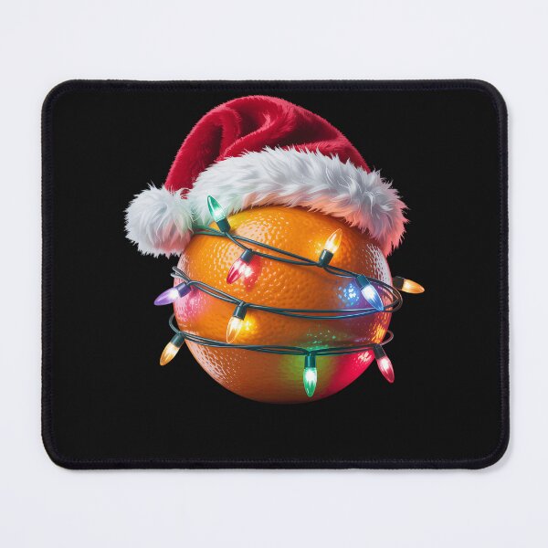 Item preview, Orange Lover Fruit Christmas Lights Santa Hat Women Men designed and sold by clothesy7.