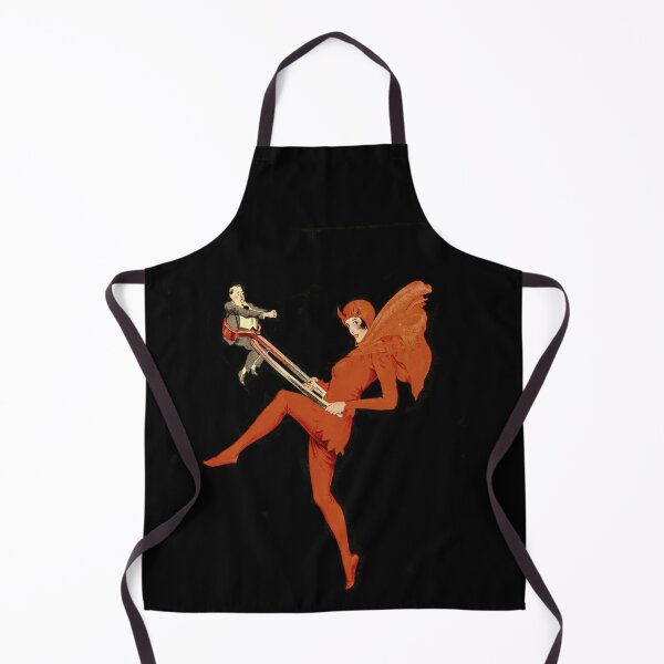 Item preview, The devil with fire tongs dancing designed and sold by stevepaint.