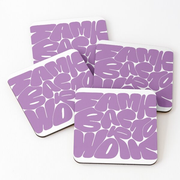 Item preview, I Am Back to Work Retro Bubble Typography designed and sold by andry01.