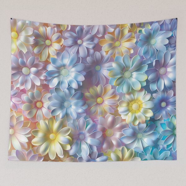 Aperçu de l'œuvre Motif floral. Fleurs colorées. Bouquet de fleurs. créée et vendue par MagelliShop.