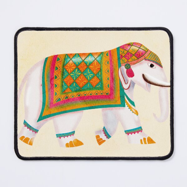 Item preview, Folk elephant designed and sold by Sangeethaarts.