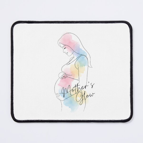 Item preview, Minimalist Pregnancy Line Art Illustration designed and sold by Pixelzo.