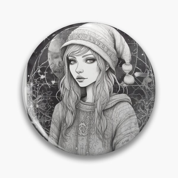 Item preview, 2025 Christmas and Holiday Elf - Watercolor & Ink 2 designed and sold by KBMediaArt.