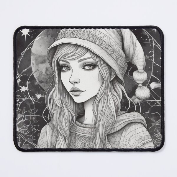 Item preview, 2025 Christmas and Holiday Elf - Watercolor & Ink 2 designed and sold by KBMediaArt.