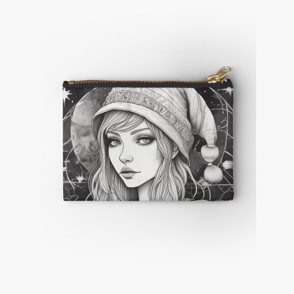 Item preview, 2025 Christmas and Holiday Elf - Watercolor & Ink 2 designed and sold by KBMediaArt.