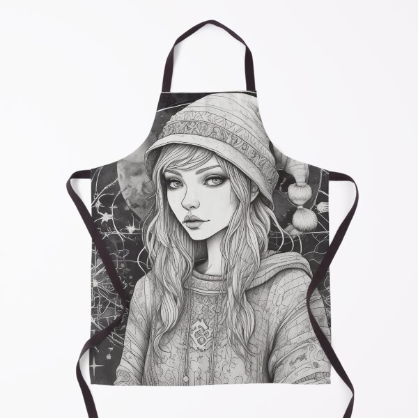 Item preview, 2025 Christmas and Holiday Elf - Watercolor & Ink 2 designed and sold by KBMediaArt.