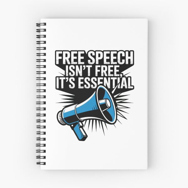 Item preview, Free Speech Is Essential Distressed Activist Protest Statement designed and sold by chattsuede.