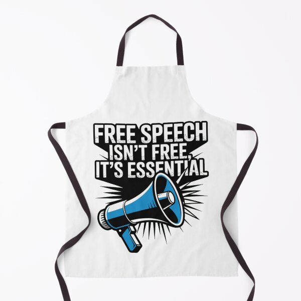 Item preview, Free Speech Is Essential Distressed Activist Protest Statement designed and sold by chattsuede.
