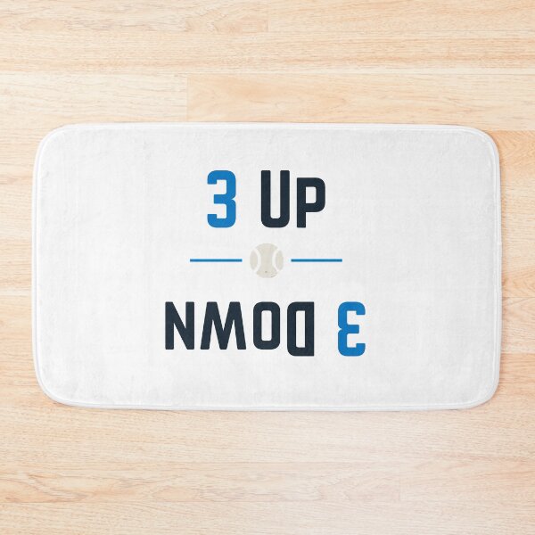 Item preview, 3 Up 3 Down – Modern Baseball Design by Backstop & Co. designed and sold by BackstopAndCo.