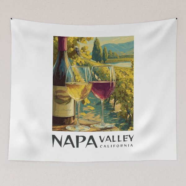 Item preview, Napa Valley California designed and sold by GoodOldVintage.