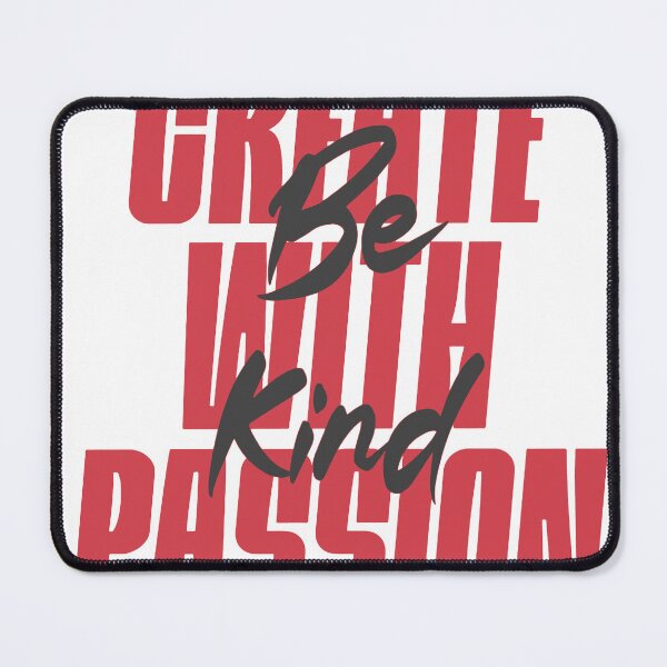 Item preview, Create With Passion Be Kind Retro Typography designed and sold by andry01.