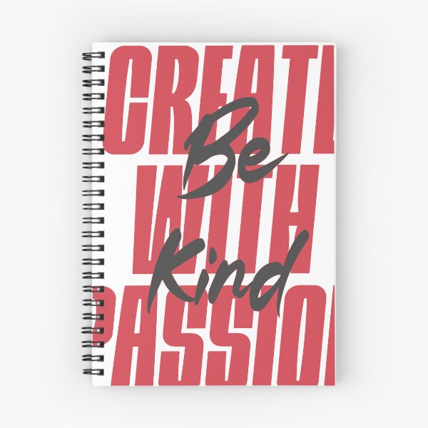 Item preview, Create With Passion Be Kind Retro Typography designed and sold by andry01.
