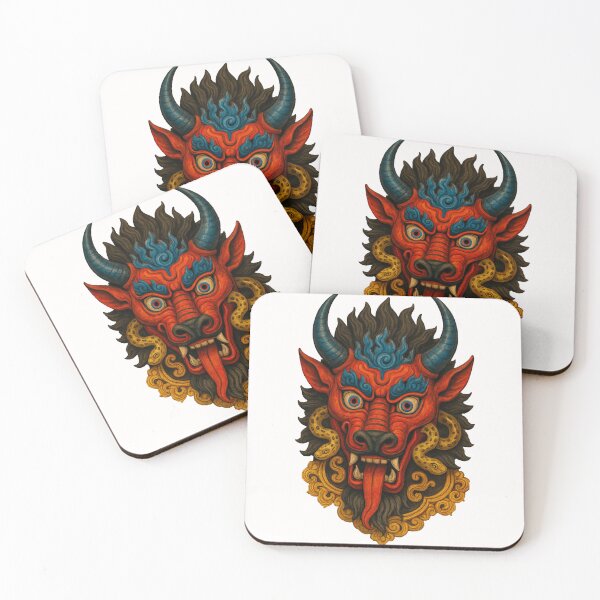 Item preview, Red Yamantaka dragon for Buddhist designed and sold by stem-design .