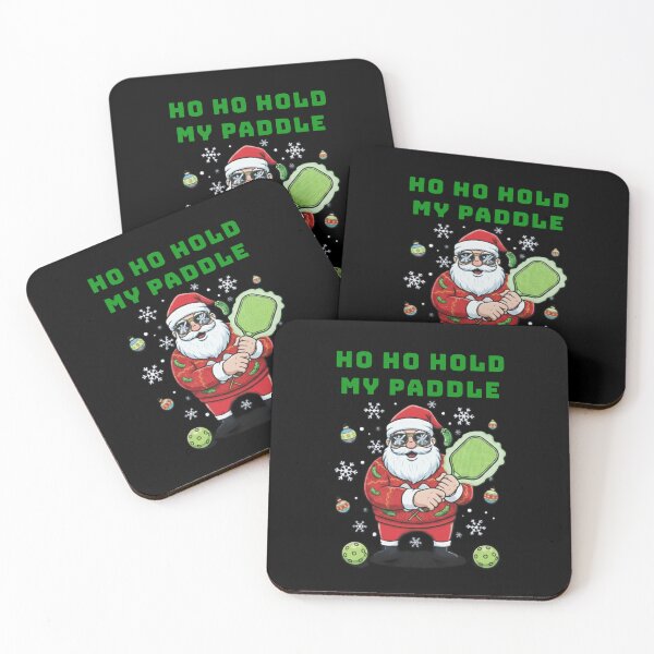Item preview, Ho Ho Hold My Paddle Funny Santa Pickleball Christmas designed and sold by 519xdesign.
