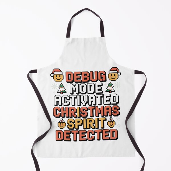 Item preview, Debug Mode Activated Pixel Art Christmas Programmer Humor designed and sold by chattsuede.