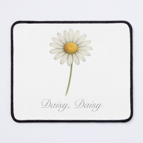 Item preview, Daisy, Daisy. Hand-Drawn Daisy – Coloured Pencil Botanical Illustration designed and sold by Pokah79.