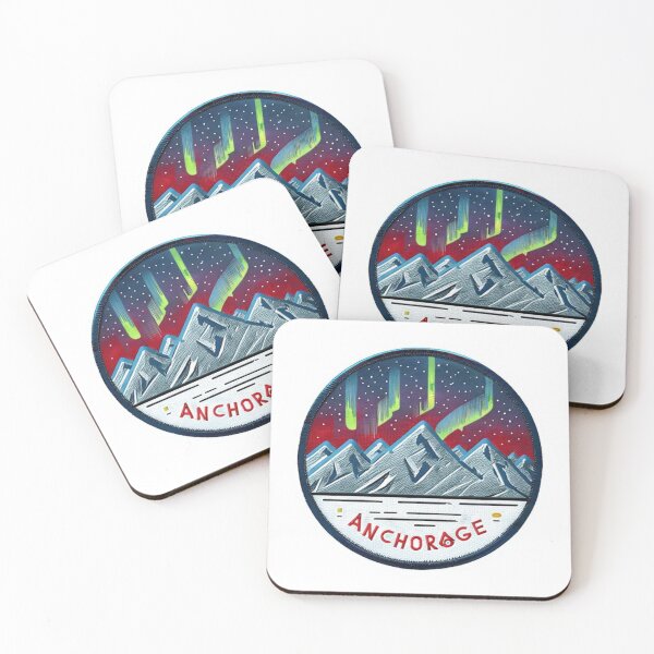 Item preview, Arctic Anchorage Winter Patch designed and sold by Imaginarium of Chaos falcon88 .