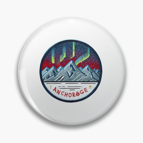 Item preview, Arctic Anchorage Winter Patch designed and sold by Imaginarium of Chaos falcon88 .