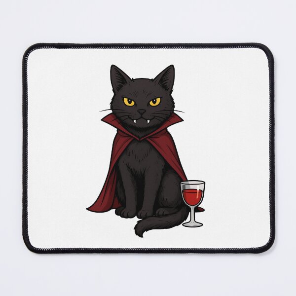 Item preview, Catloween Toast – Vampurr’s Delight designed and sold by YasochkaCatsArt.