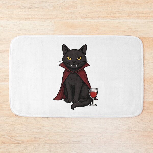 Item preview, Catloween Toast – Vampurr’s Delight designed and sold by YasochkaCatsArt.