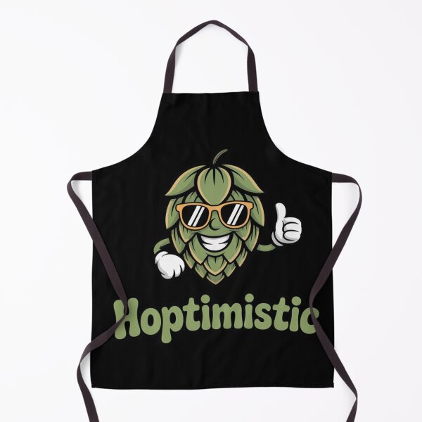 Item preview, Funny Craft Beer Design – Hoptimistic Hop Lover Shirt designed and sold by CrunchyGoats.