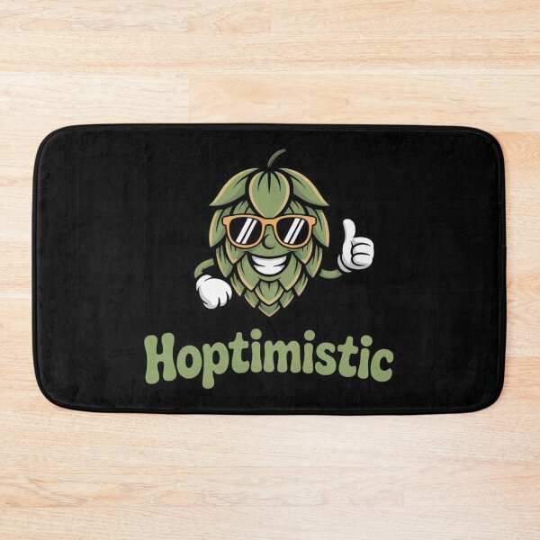 Item preview, Funny Craft Beer Design – Hoptimistic Hop Lover Shirt designed and sold by CrunchyGoats.