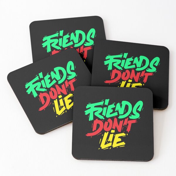 Item preview, Friends don't lie | Awkward | Funny Quote designed and sold by Checkmate55.