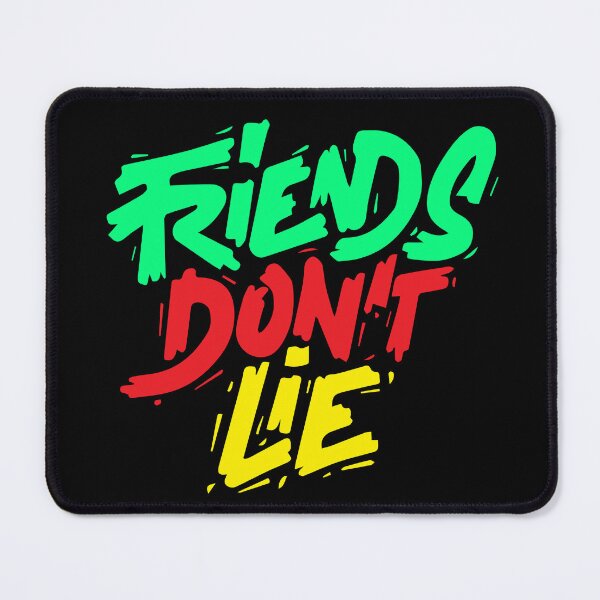 Item preview, Friends don't lie | Awkward | Funny Quote designed and sold by Checkmate55.