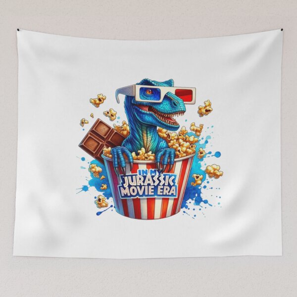 Item preview, Popcorn Bucket, 3D & Jurassic Vibes! designed and sold by PedroStyle.