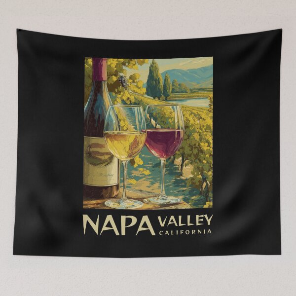 Item preview, Napa Valley California designed and sold by GoodOldVintage.